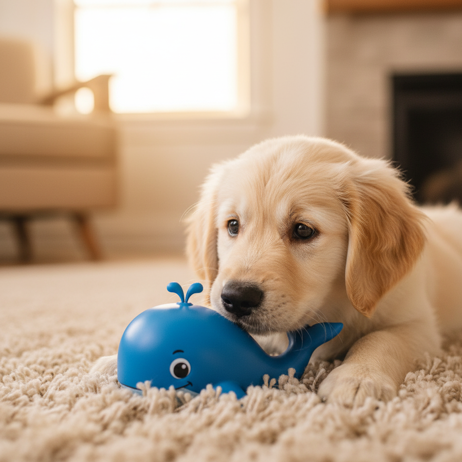 Final packaged pet toy product